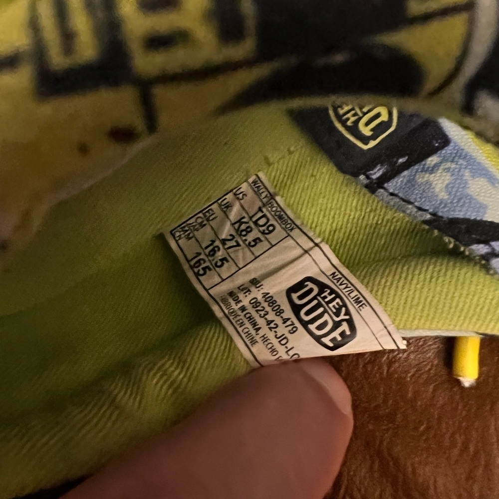 Wally Boombox TD9 Hey Dude shoes - Picture 2 of 6